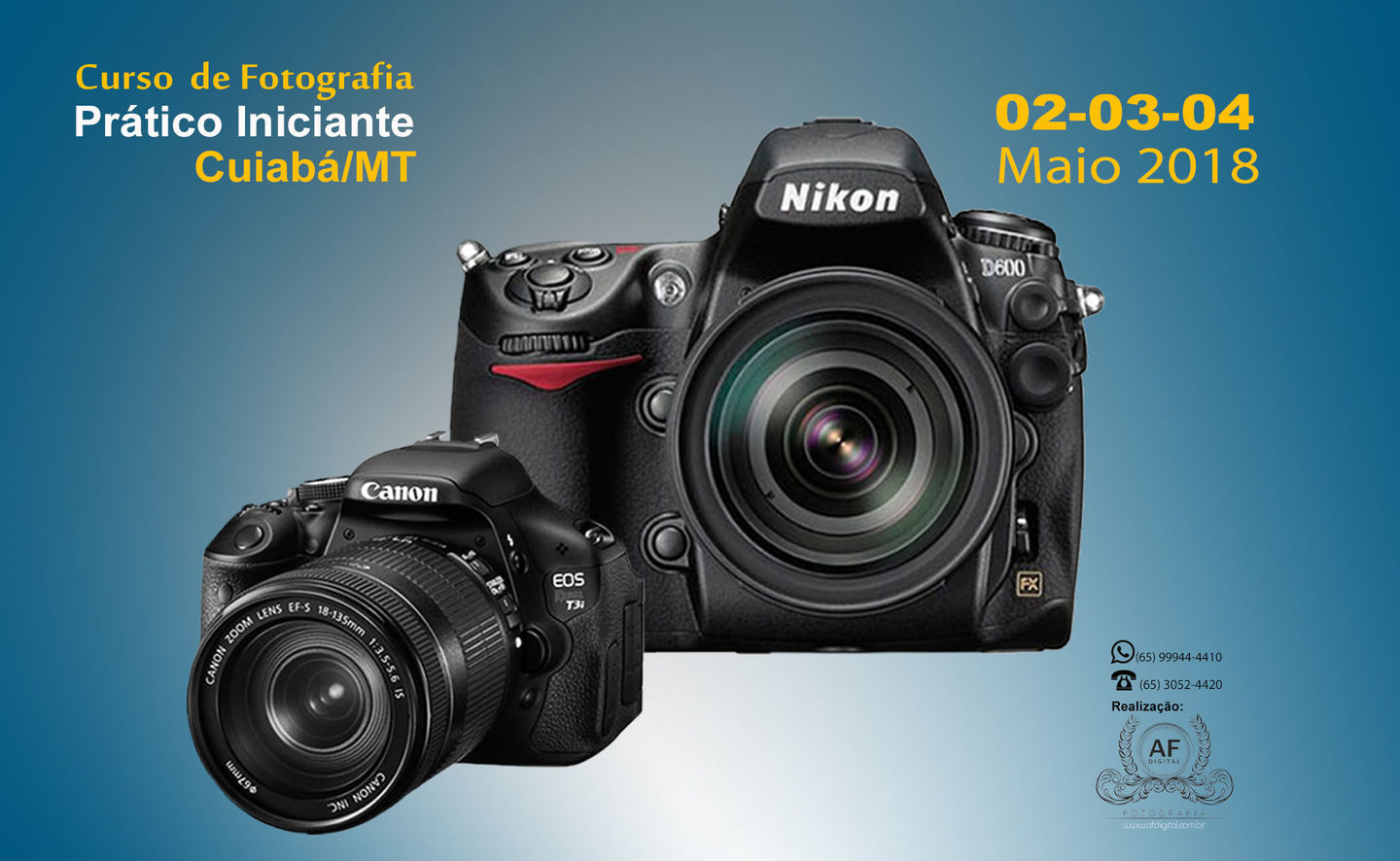 Curso de Fotografia Iniciante - Cuiabá/MT Matutino. Curso de Fotografia Iniciante - Cuiabá/MT Matutino.