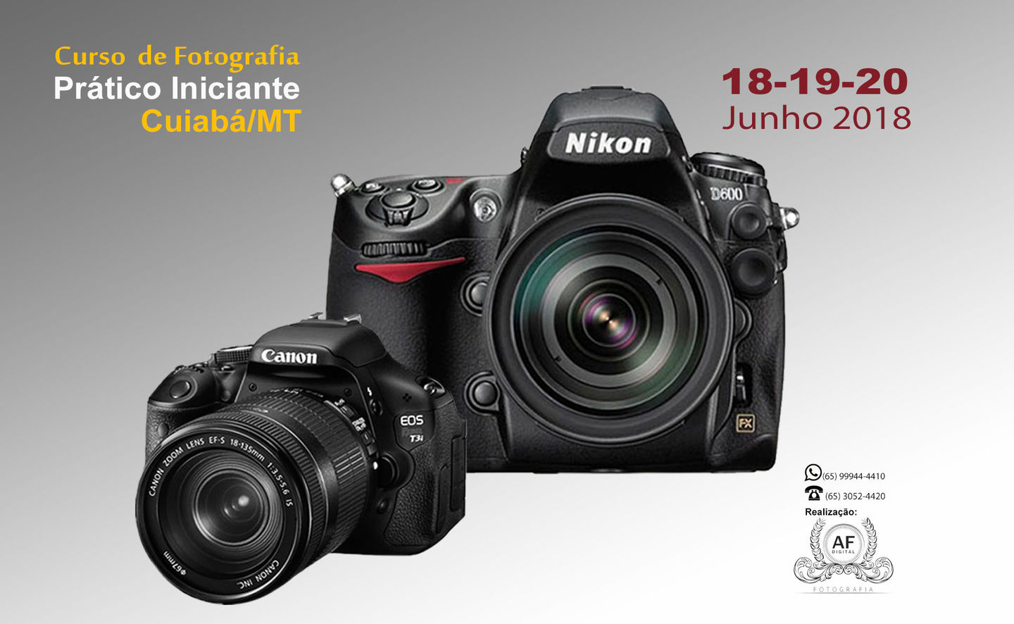 Curso de Fotografia Iniciante - Cuiabá/MT Curso de Fotografia Iniciante - Cuiabá/MT