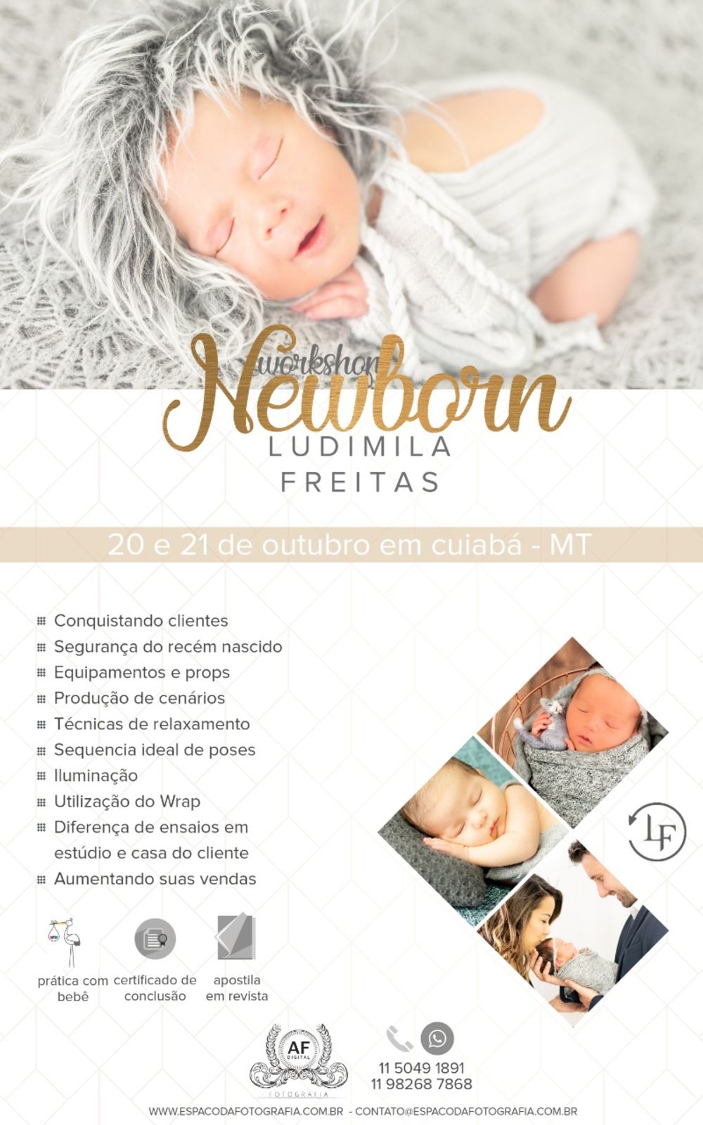 Workshop Newborn - Cuiabá/MT Workshop Newborn - Cuiabá/MT