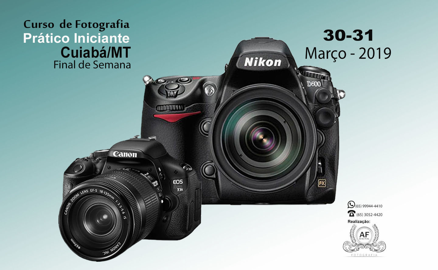 Curso de Fotografia Iniciante - Final de Semana Curso de Fotografia Iniciante - Final de Semana