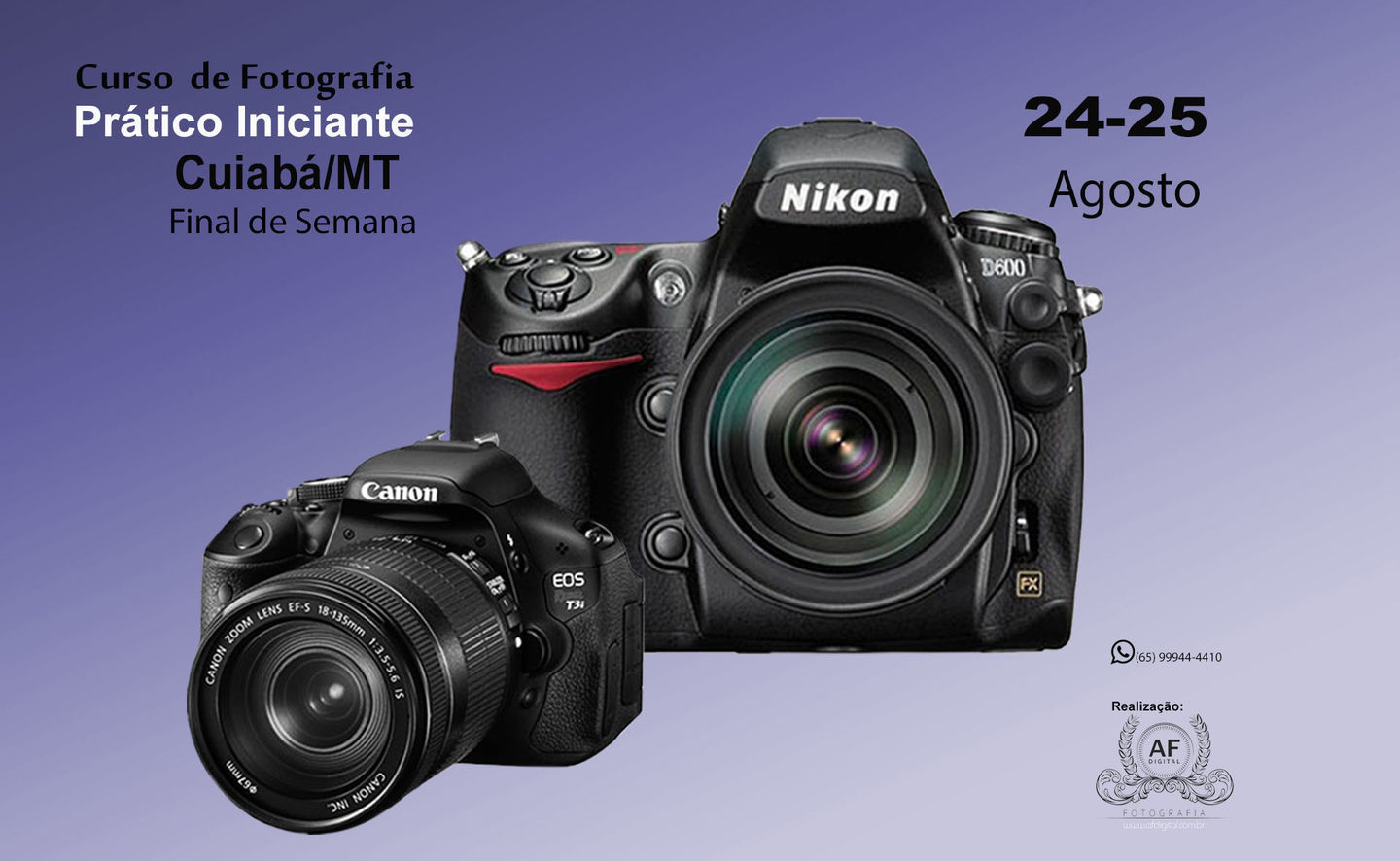 Curso de Fotografia - Final de Semana Curso de Fotografia - Final de Semana
