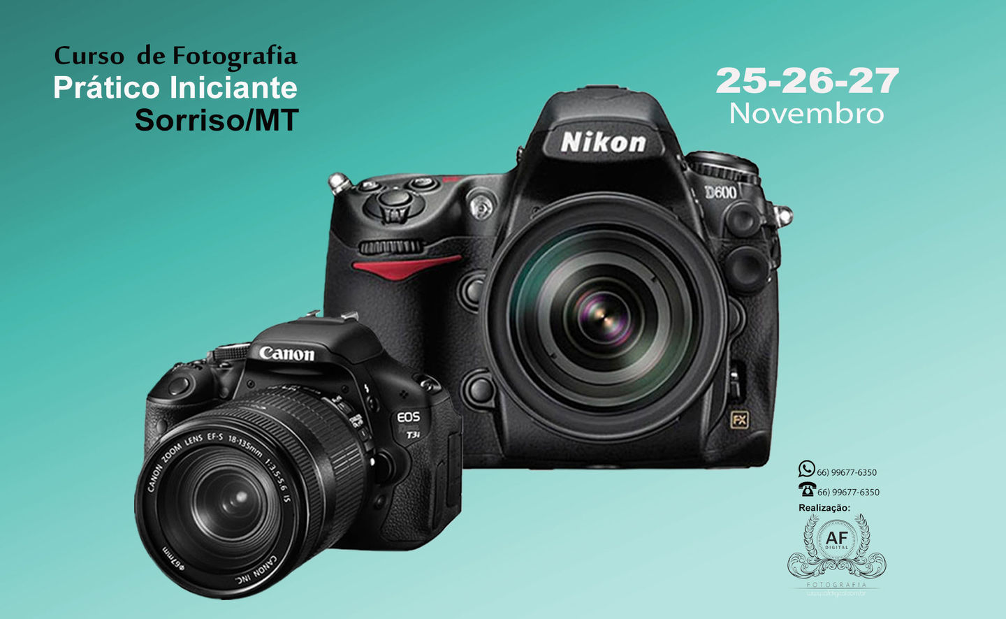 Curso de Fotografia - Sorriso MT Curso de Fotografia - Sorriso MT