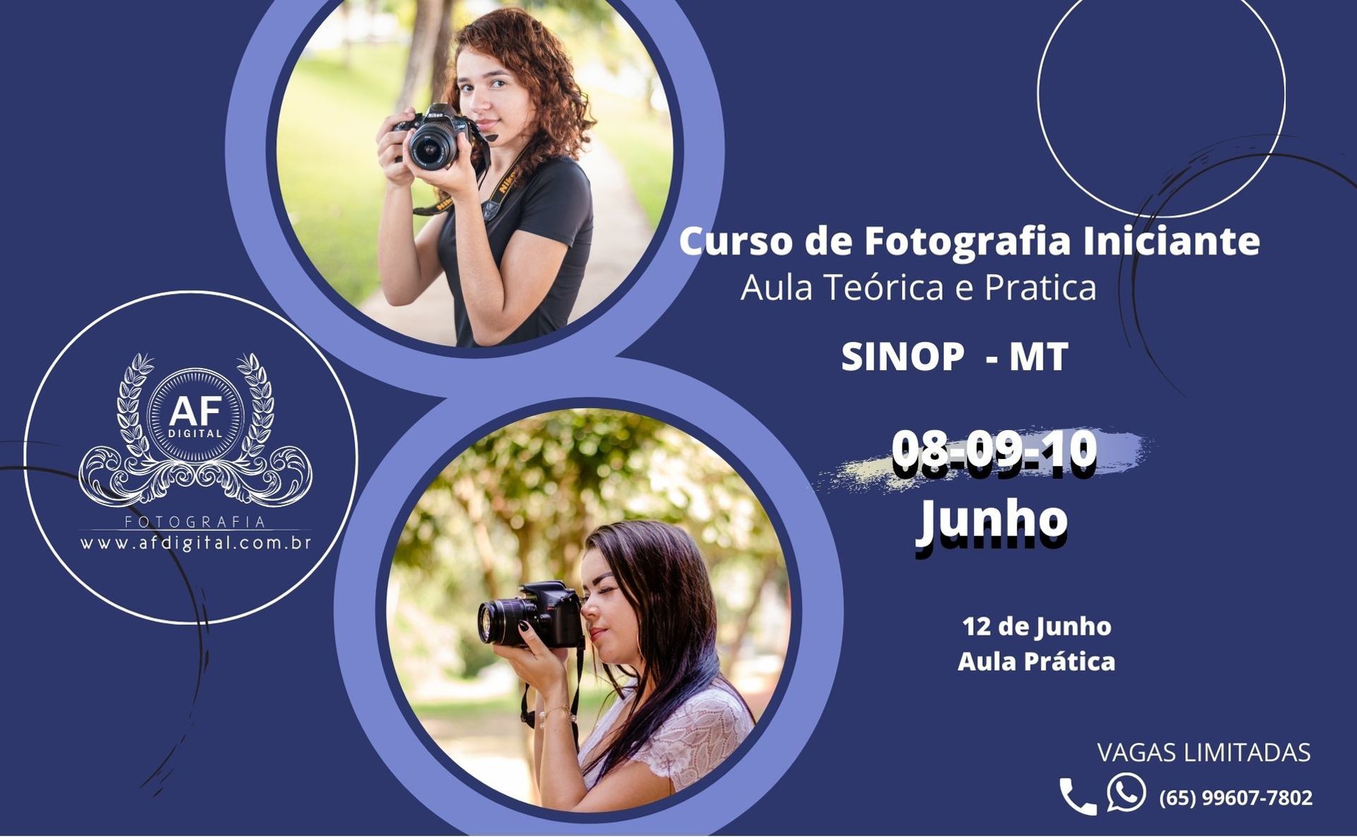 Foto Curso de Fotografia - Sinop MT Foto Curso de Fotografia - Sinop MT - Imagem 0