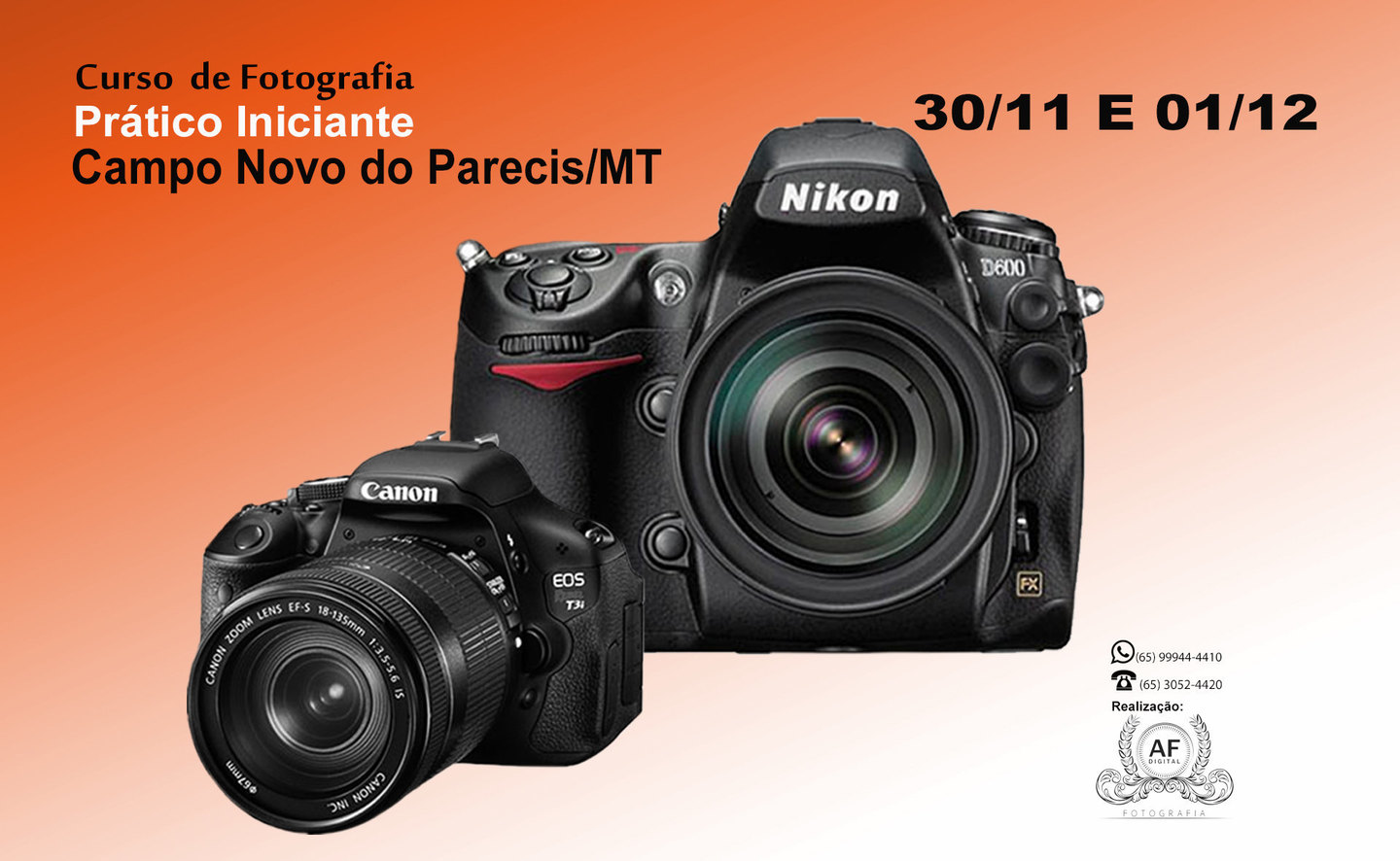 Curso de Fotografia - Campo Novo do Parecis Curso de Fotografia - Campo Novo do Parecis