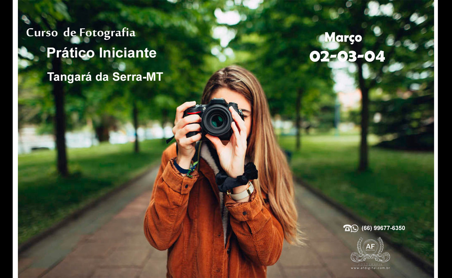 Curso de Fotografia - Noturno em Tangará da Serra Curso de Fotografia - Noturno em Tangará da Serra