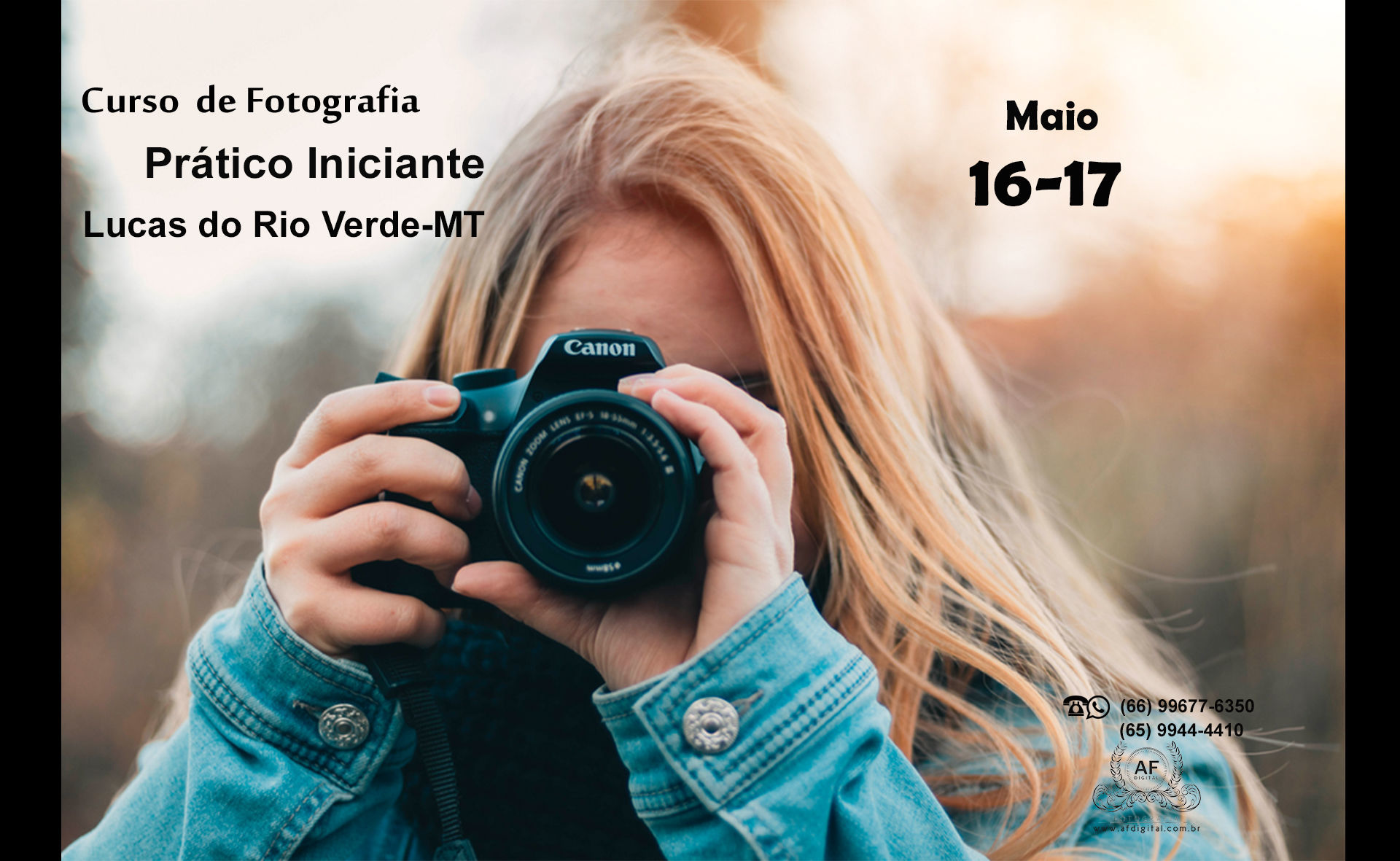 Foto Curso de Fotografia - Lucas do Rio Verde MT Foto Curso de Fotografia - Lucas do Rio Verde MT - Imagem 0