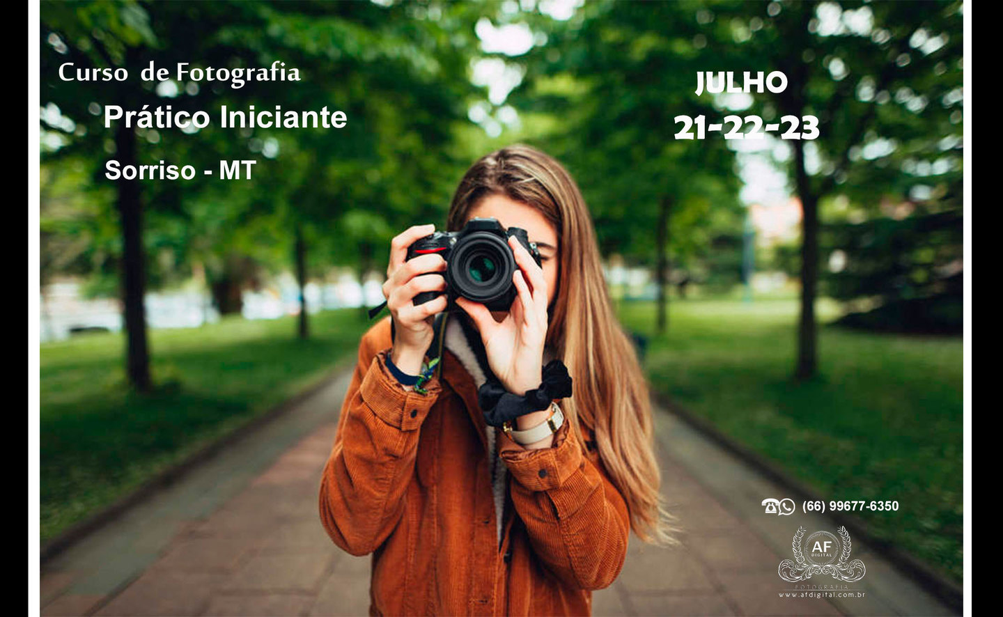 Curso de Fotografia - Noturno - Sorriso MT Curso de Fotografia - Noturno - Sorriso MT