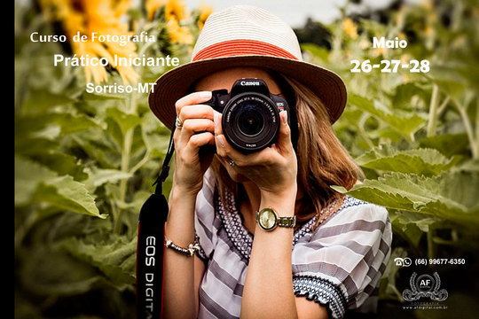 Curso de Fotografia - Noturno - Sorriso MT Curso de Fotografia - Noturno - Sorriso MT
