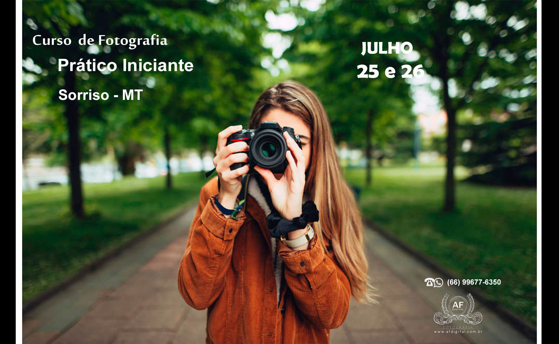 Foto Curso de Fotografia - Noturno - Sorriso MT Foto Curso de Fotografia - Noturno - Sorriso MT - Imagem 0