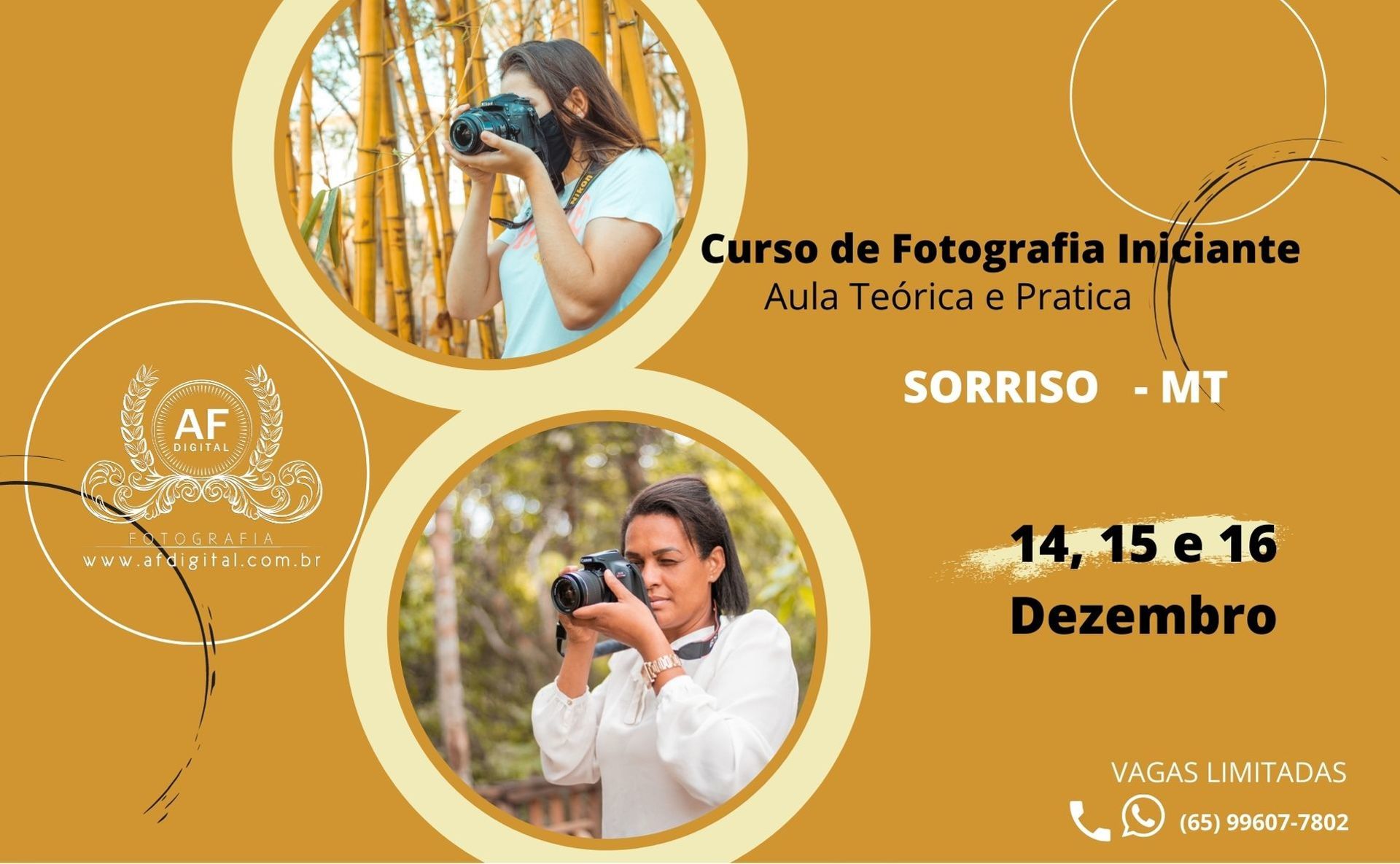Foto Curso de Fotografia - Noturno - Sorriso MT Foto Curso de Fotografia - Noturno - Sorriso MT - Imagem 0