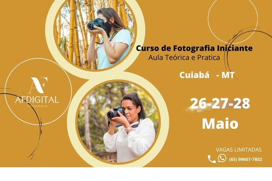 Curso de Fotografia - Cuiabá MT Curso de Fotografia - Cuiabá MT