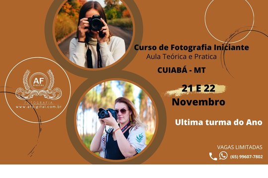 Curso de Fotografia - Cuiabá MT Curso de Fotografia - Cuiabá MT