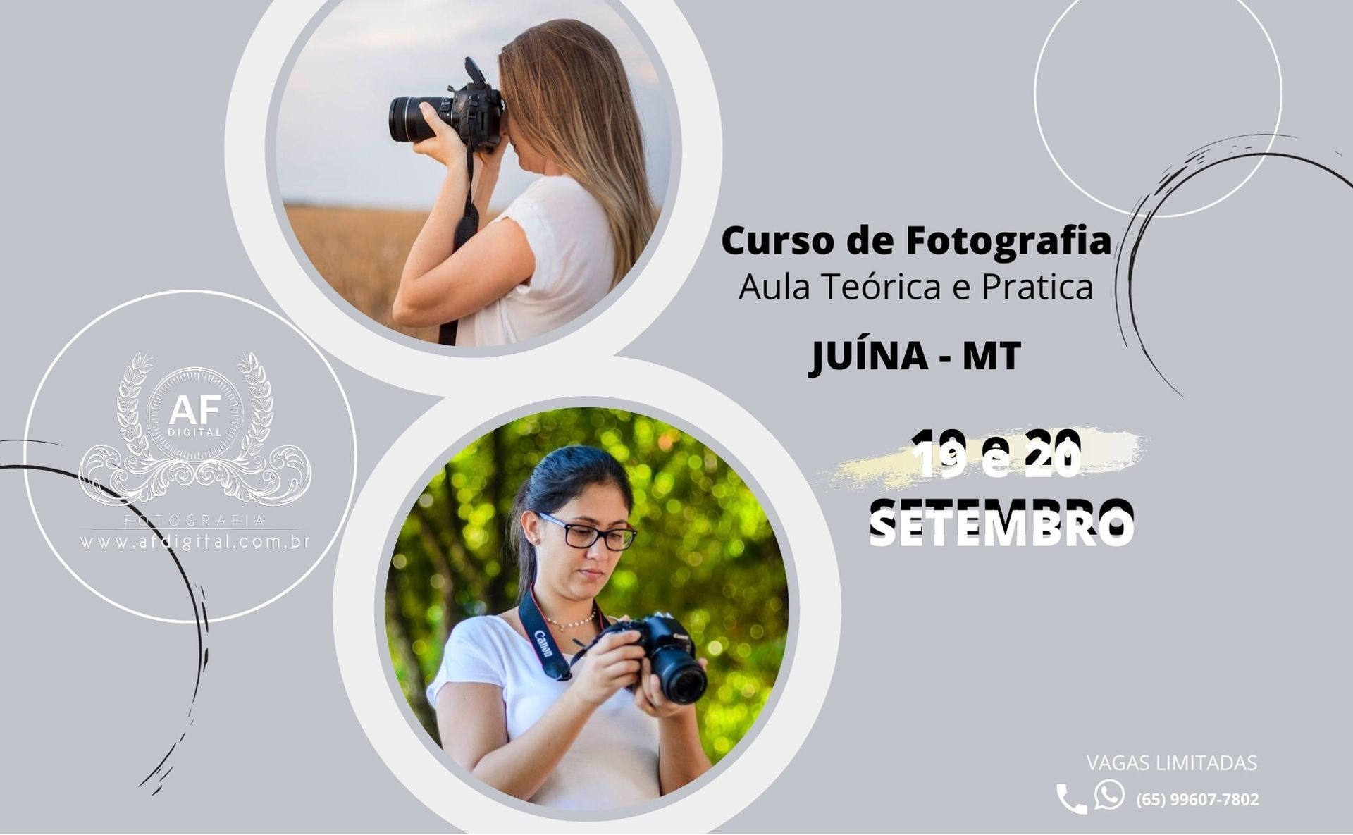 Foto Curso de Fotografia - Juína- MT Final de Semana Foto Curso de Fotografia - Juína- MT Final de Semana - Imagem 0