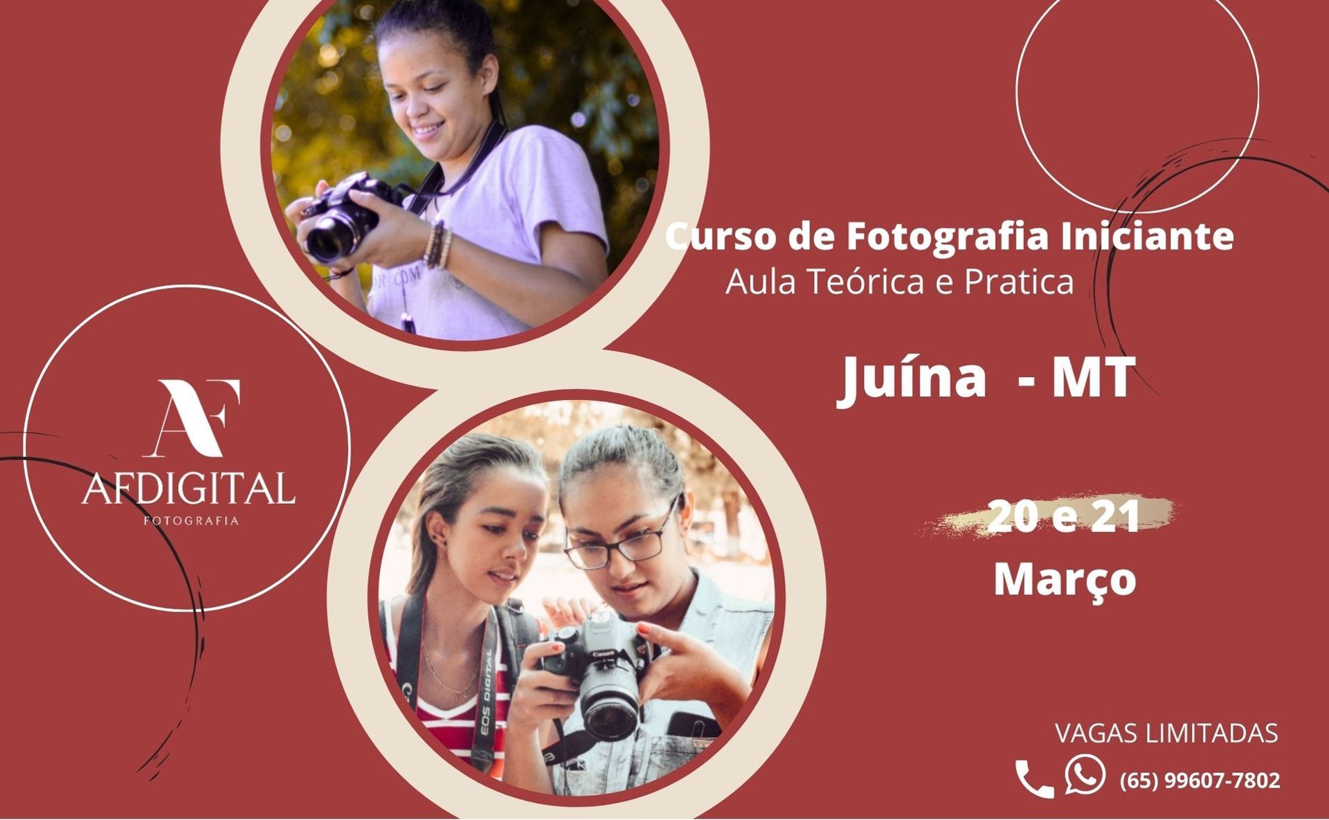 Foto Curso de Fotografia - Juína- MT Final de Semana Foto Curso de Fotografia - Juína- MT Final de Semana - Imagem 0