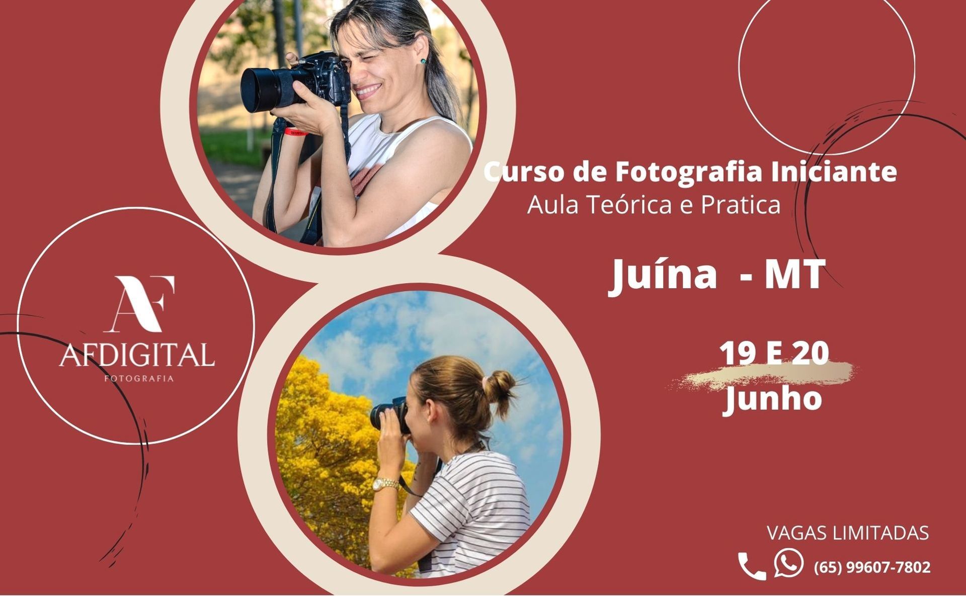 Foto Curso de Fotografia - Juína- MT Final de Semana Foto Curso de Fotografia - Juína- MT Final de Semana - Imagem 0