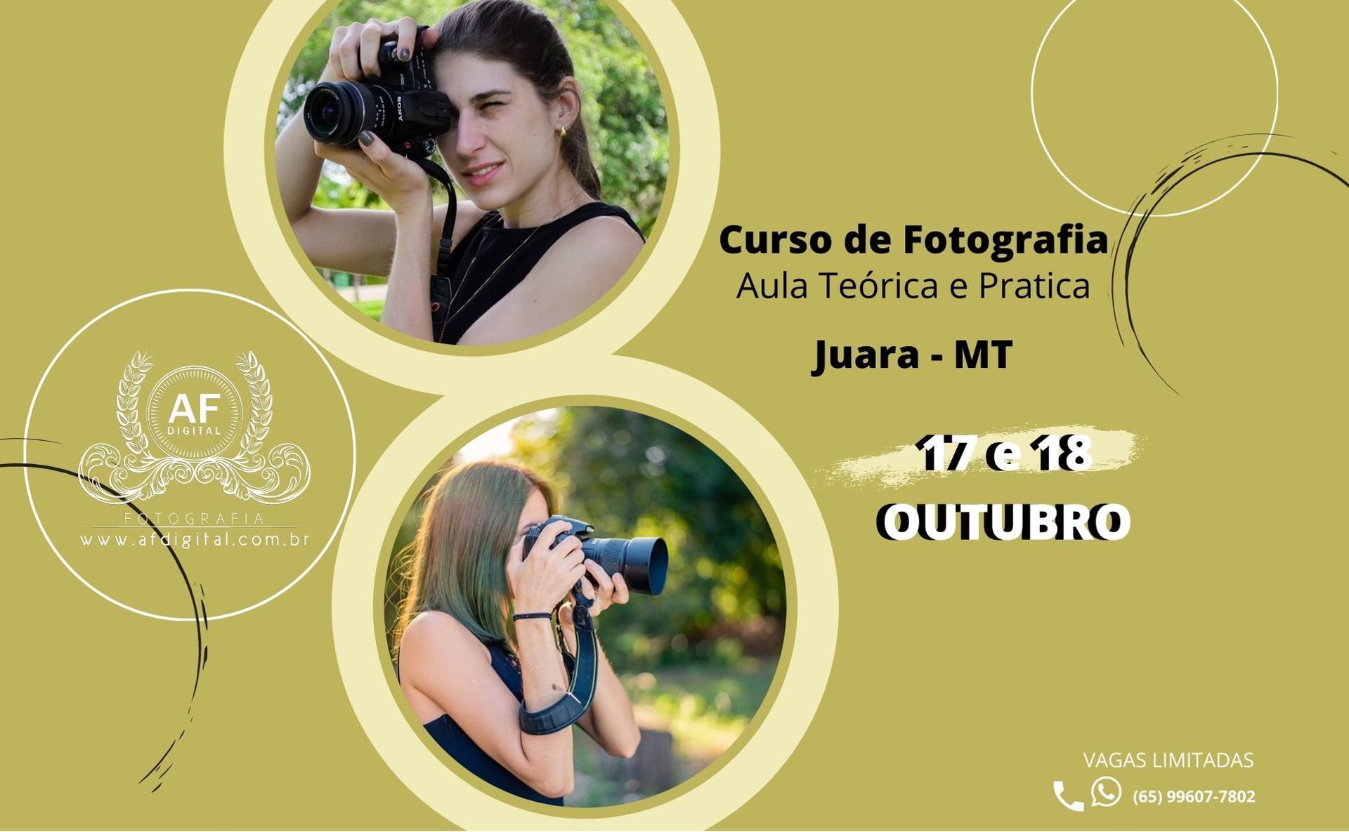 Foto Curso de Fotografia - Juara- MT Foto Curso de Fotografia - Juara- MT - Imagem 0
