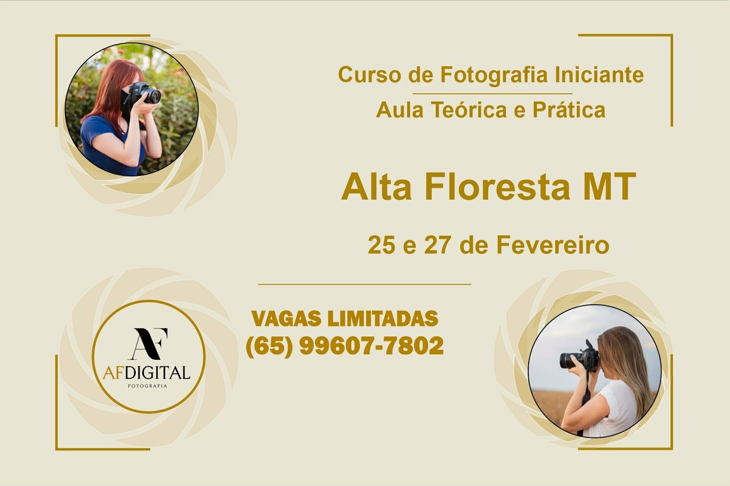 Curso de Fotografia - Alta Floresta MT Curso de Fotografia - Alta Floresta MT