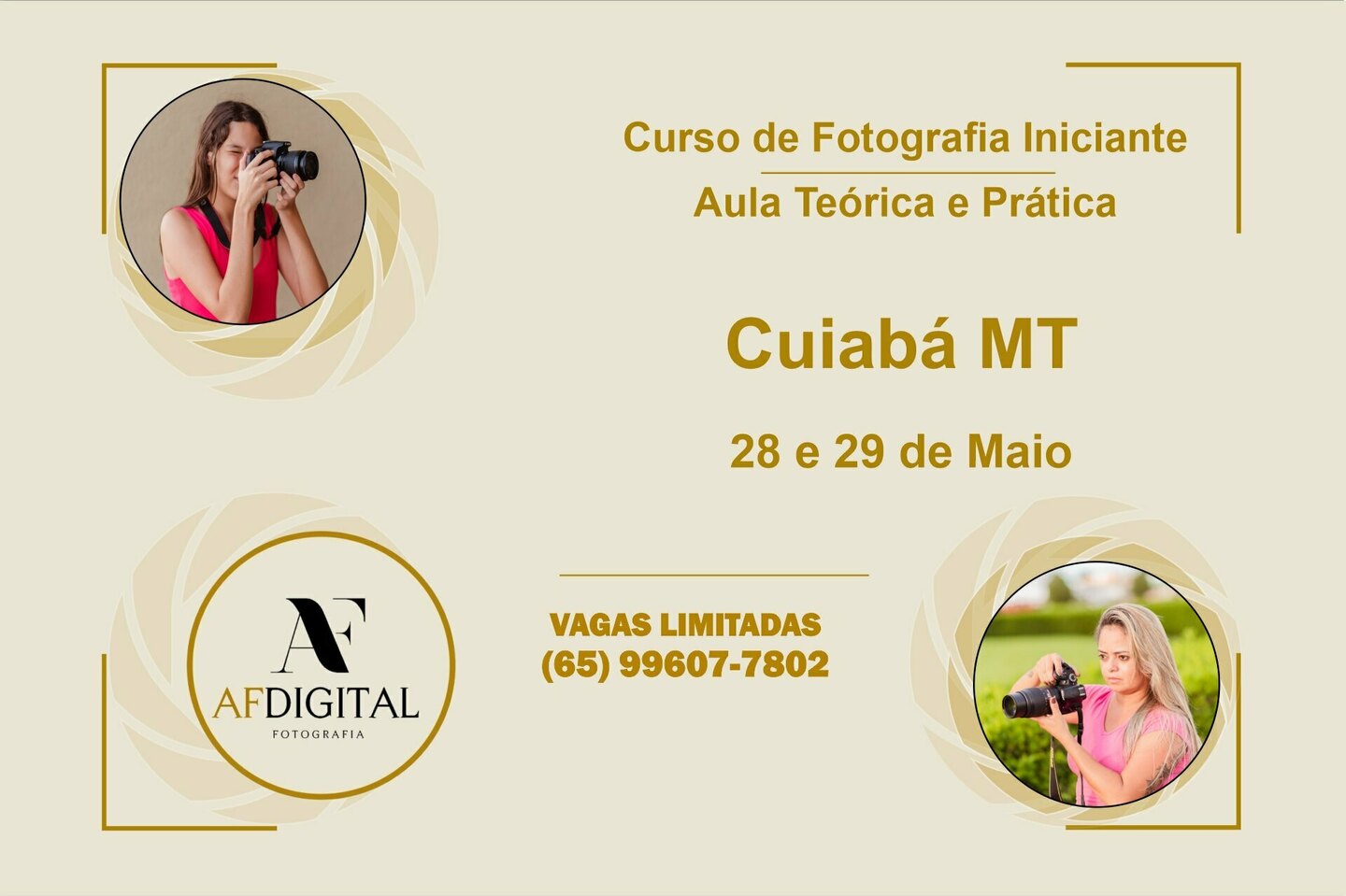 Curso de Fotografia - Cuiabá - MT Curso de Fotografia - Cuiabá - MT